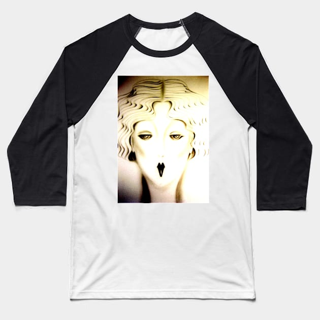 BLONDE FLAPPER ,, House of Harlequin Baseball T-Shirt by jacquline8689